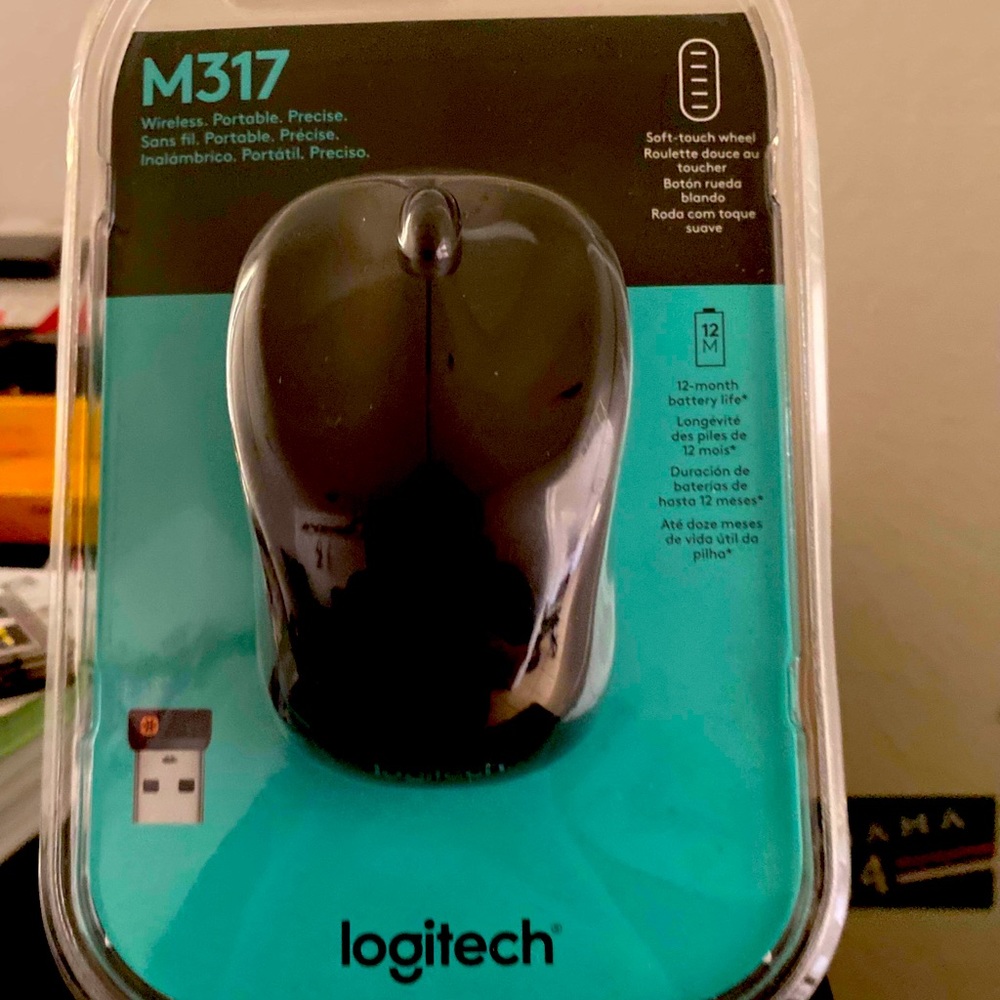 Wireless Logitech Mouse M317